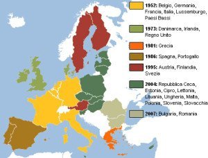 UE per tappe fino al 2007