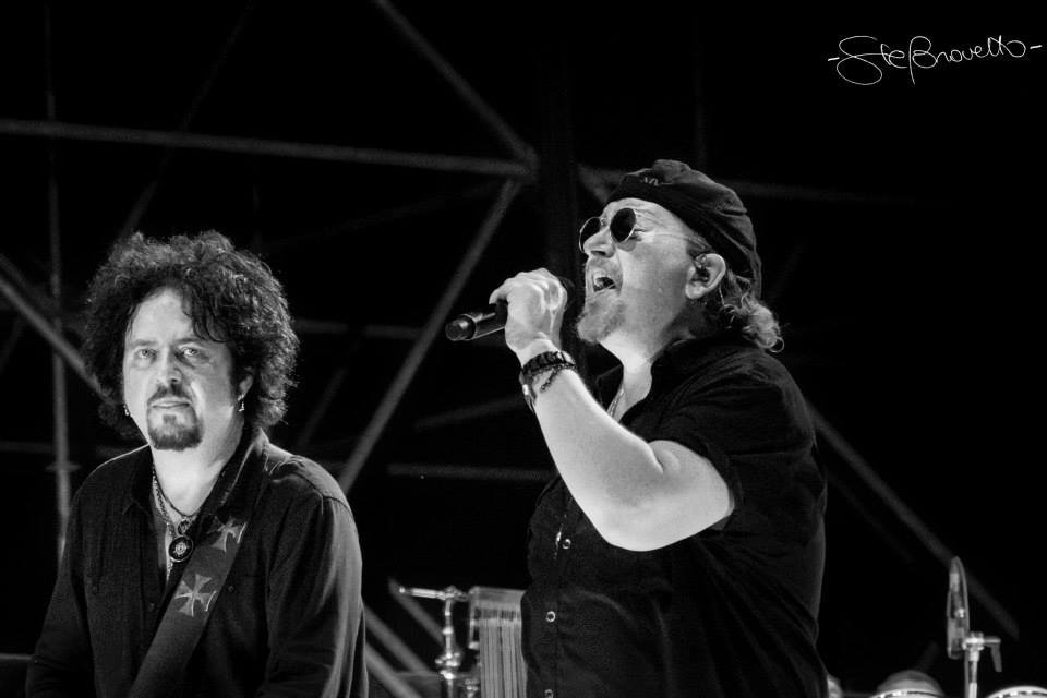 Steve Lukather e Joseph Williams. Foto di Stefania Brovetto. 