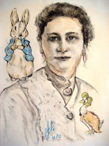 beatrix potter ritratto