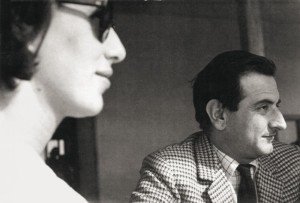 Goffredo Parise e Giosetta Fioroni photo © Mario Schifano