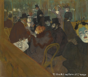 Henri de Toulouse-Lautrec (1864-1901) au moulin rouge 1892.95