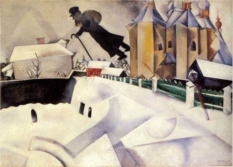 Su Vitebsk» di Marc Chagall | Opere d'arte spiegate bene