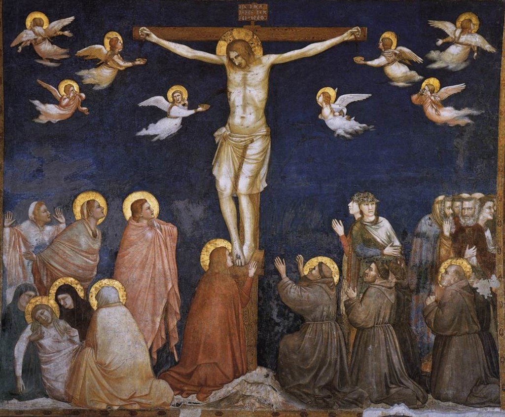 Giotto,_Lower_Church_Assisi,_Crucifixion_01