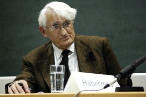 Jürgen Habermas. Fonte: Wikipedia