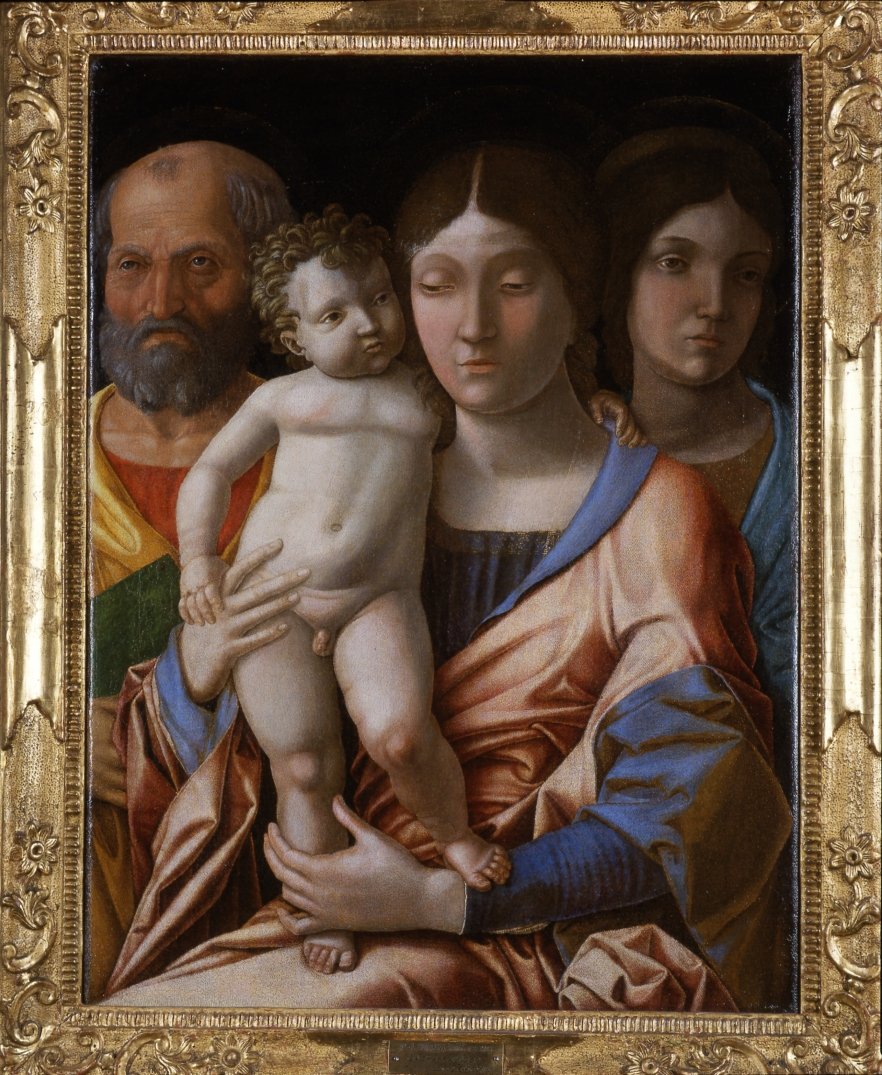 Mantegna Sacra Famiglia e una Santa
A. Mantegna - Sacra Famiglia e una santa Fonte: http://www.artribune.com/
