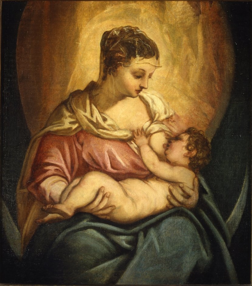 Tintoretto Madonna Allattante
