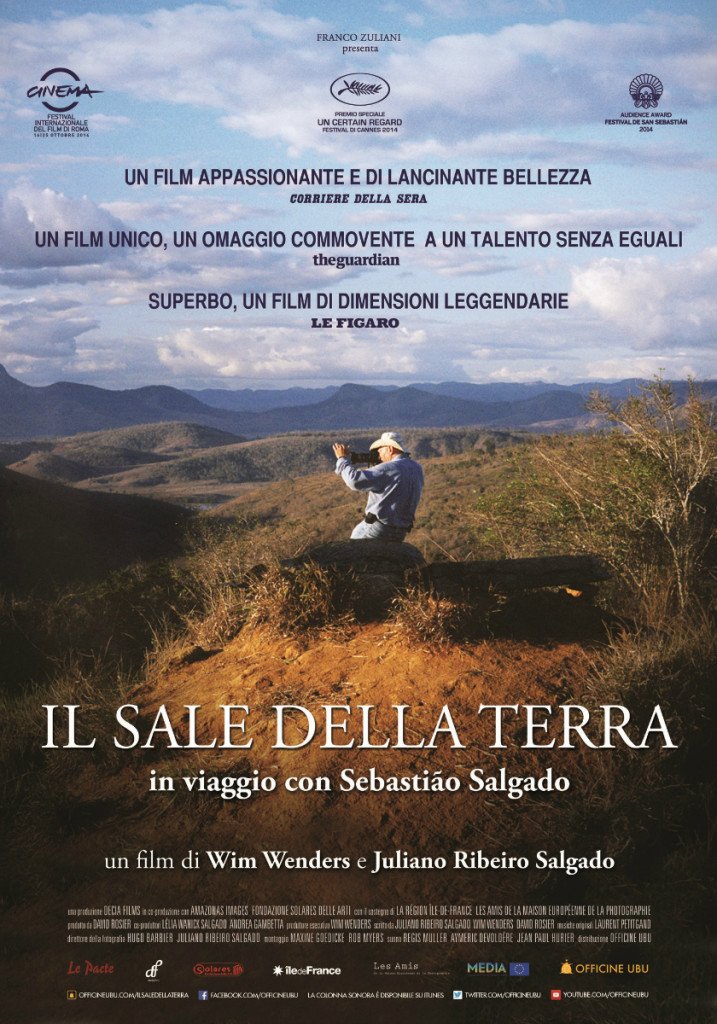 La locandina del film "Il sale della terra"