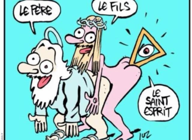 Copertina di Charlie Hebdo sul matrimonio omosessuale - 7 novembre 2012