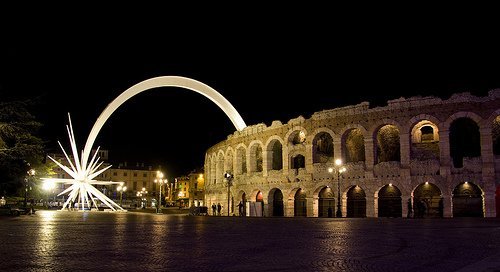 Stella Cometa all'Arena di Verona Fonte: http://www.forzearmate.org