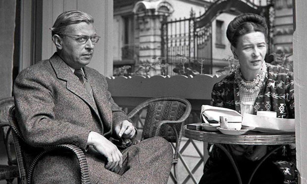 Sartre et Simone de Beauvoir, 6 dicembre 1981 - Observer's archive