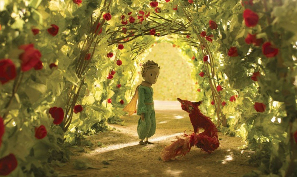il piccolo principe rose e volpe