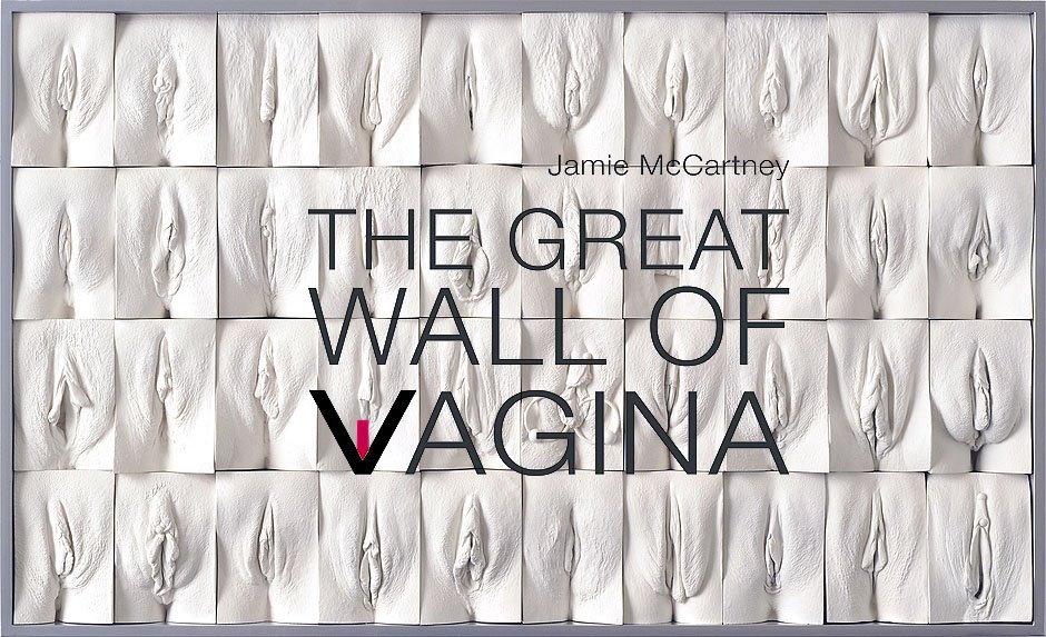 The Great Wall Of Vagina © Jamie McCartney