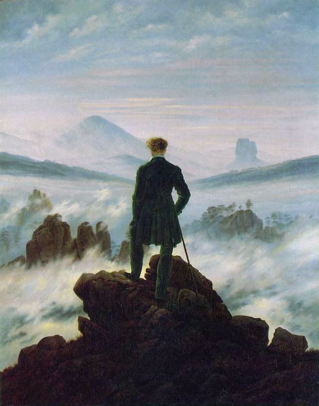 Friedrich, Viandante sul mare di nebbia