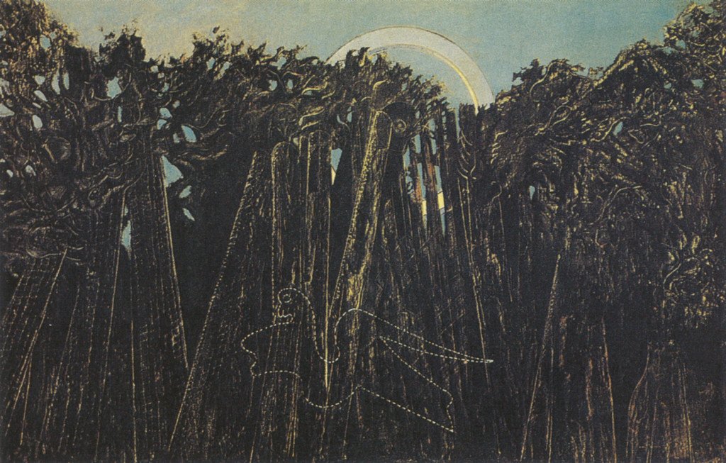 Max Ernst, La foresta imbalsamata