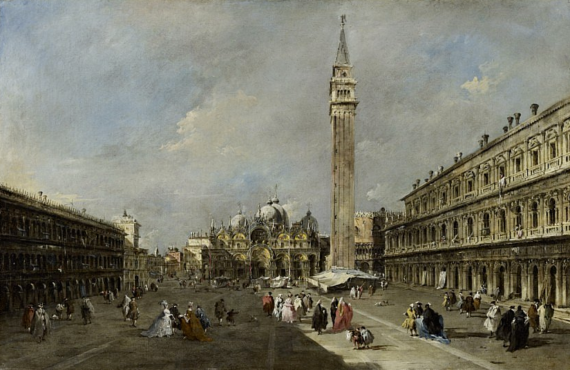 Francesco Guardi, Piazza San Marco