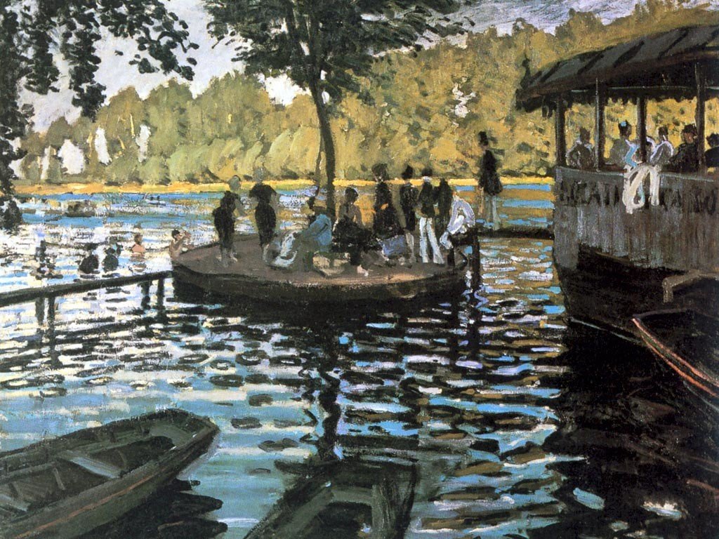 Claude Monet, La Grenouillere