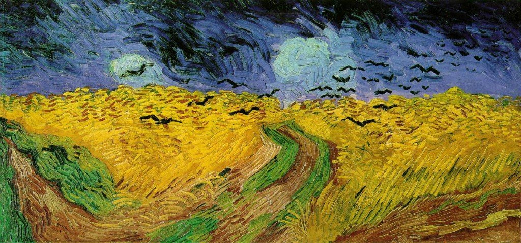 Vincent Van Gogh, Campo di grano con corvi