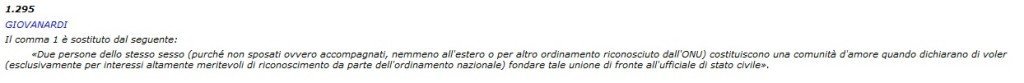 ddl, una magnifica comunità d'amore