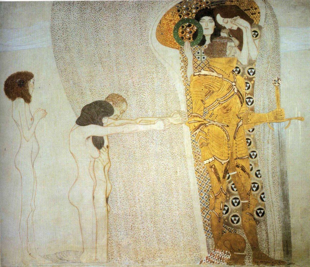 Gustav Klimt, Fregio di Beethoven, Anelito alla Felicità