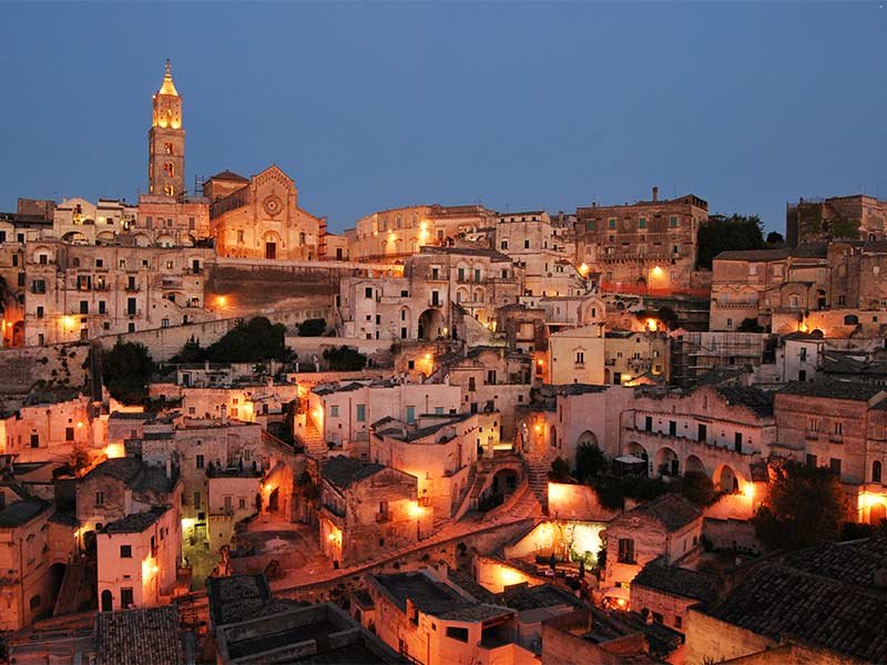 Matera - Tramonto www.italia.it