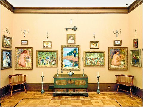 I quadri alla Barnes Foundation