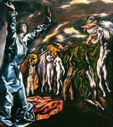 "La visione dell'Apocalisse" di El Greco