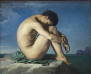Flandrin Giovane uomo nudo
