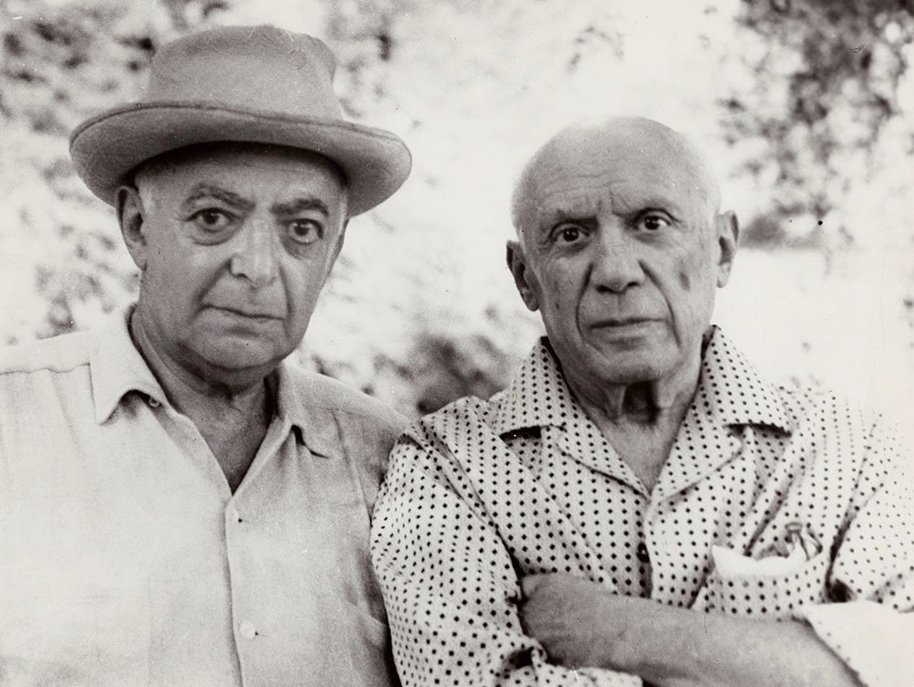 Brassaï, autoritratto con Pablo Picasso