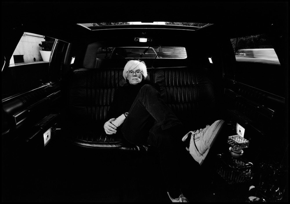 USA. New York City. 1986. American artist Andy WARHOL. Magnumphotos.com