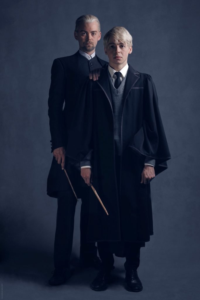 Draco e Scorpius Malfoy (Alex price e Anthony Boyle)