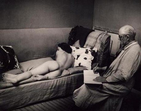 Matisse ritrae una modella nel 1939.