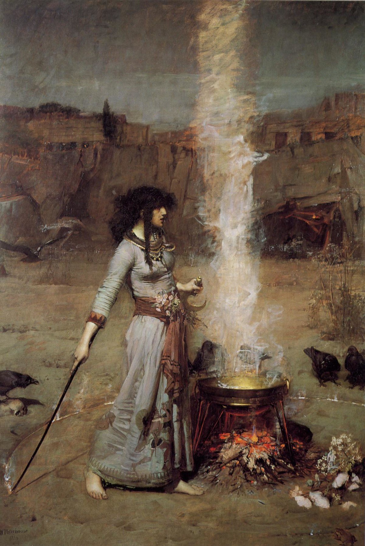 The magic circle": Waterhouse e la rappresentazione della "bella strega"