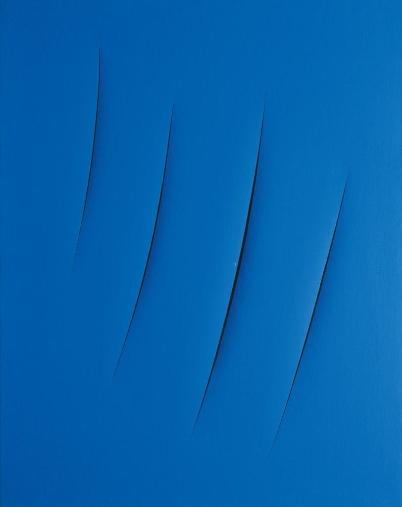 Attese di lucio Fontana