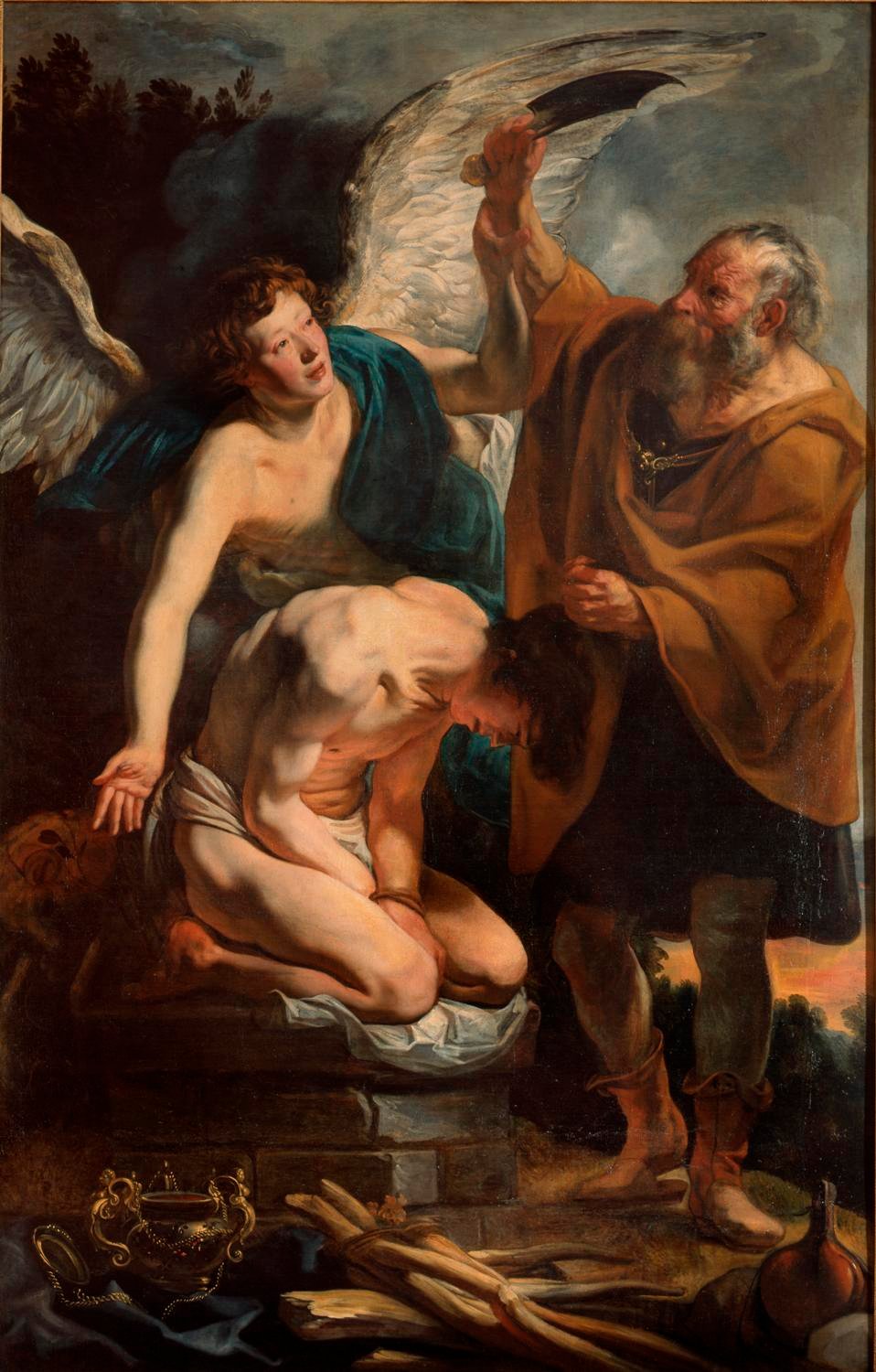 Il «Sacrificio di Isacco» di Jordaens