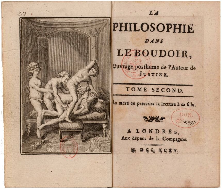 La filosofia nel Boudoir