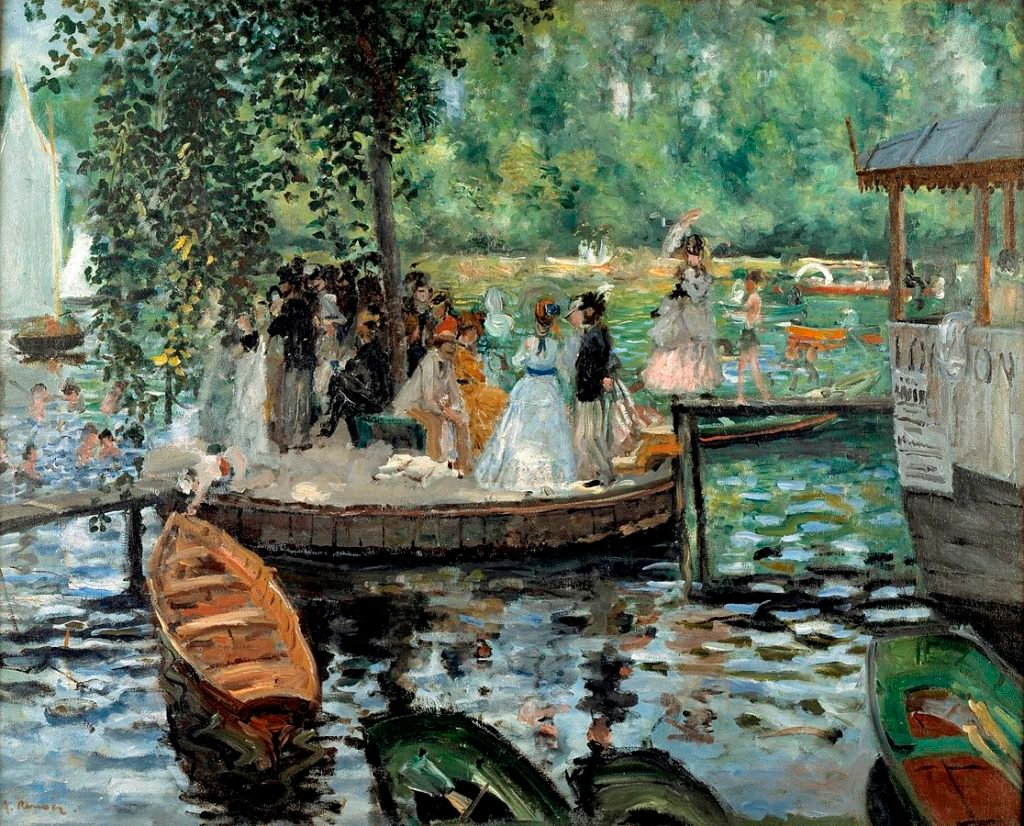 «La Grenouillère» renoir