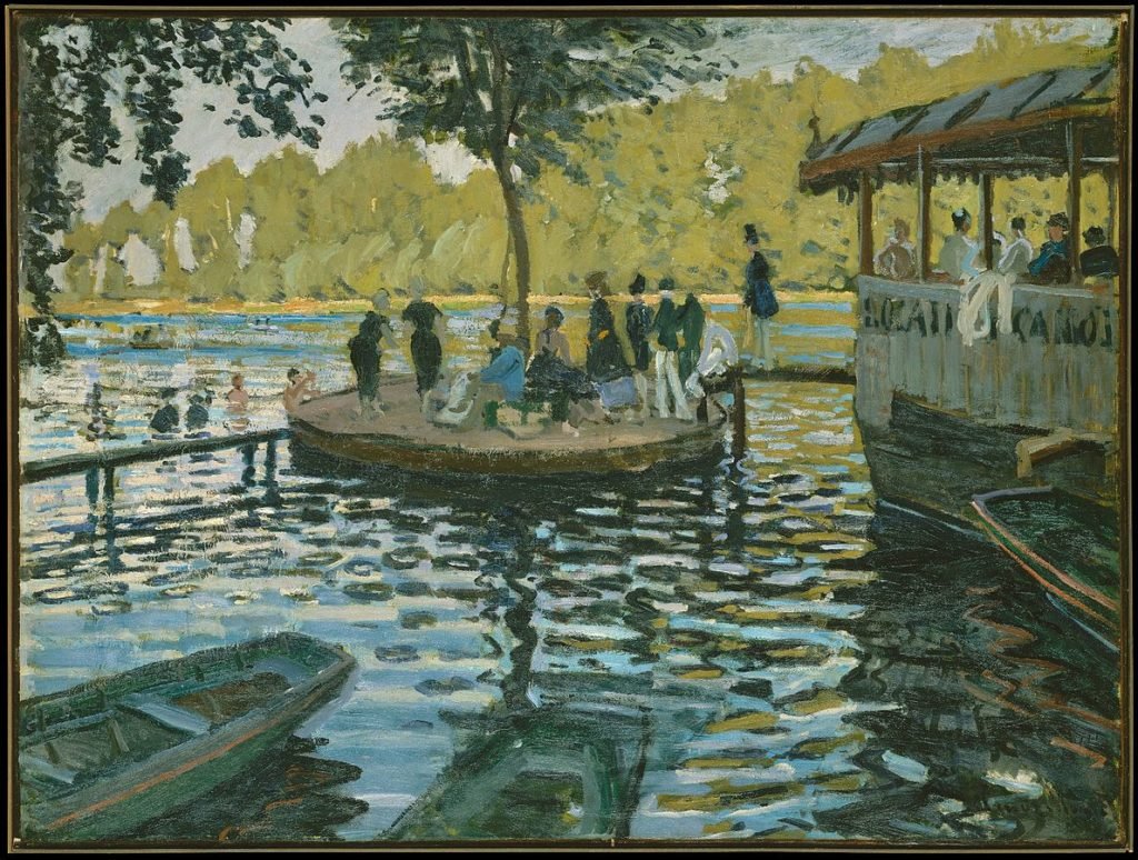 "La Grenouillère" monet