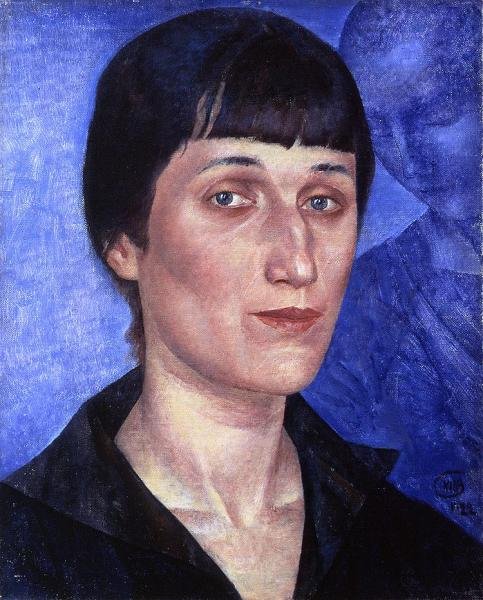 Ritratto di Anna Achmatova.