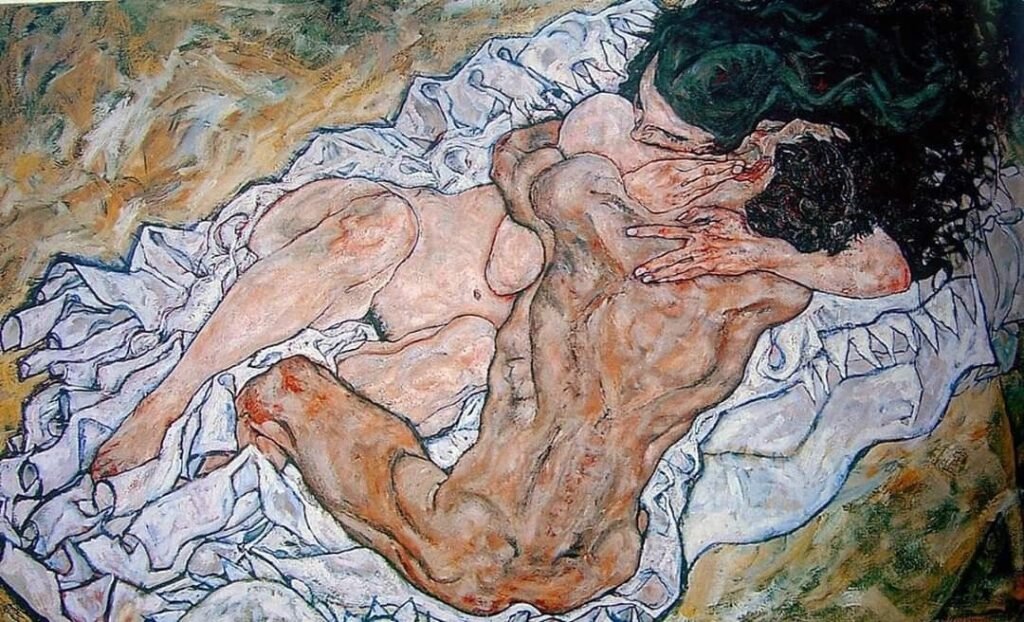 abbraccio di egon schiele