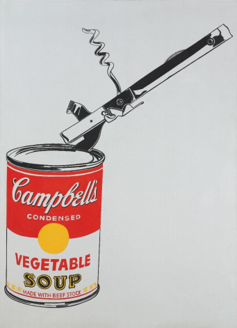 Campbell's soup cans