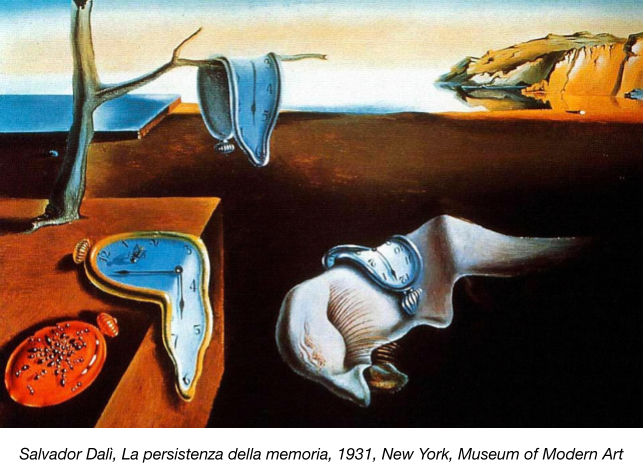 «La persistenza della memoria» di Salvador Dalì
