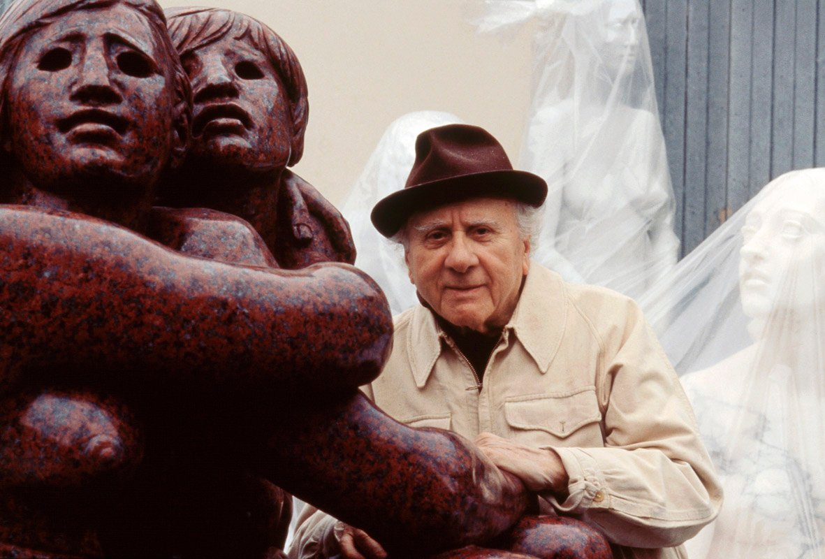 Francesco Messina in laboratorio