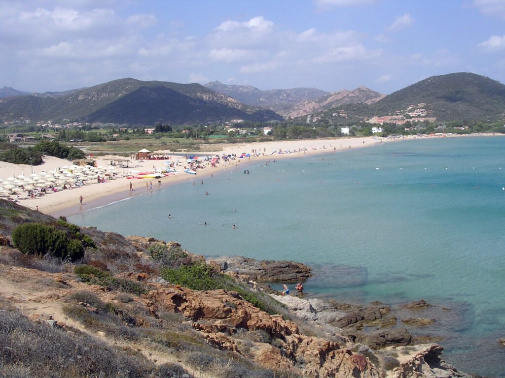 Spiaggia di Sa Colonia, Baia Chia