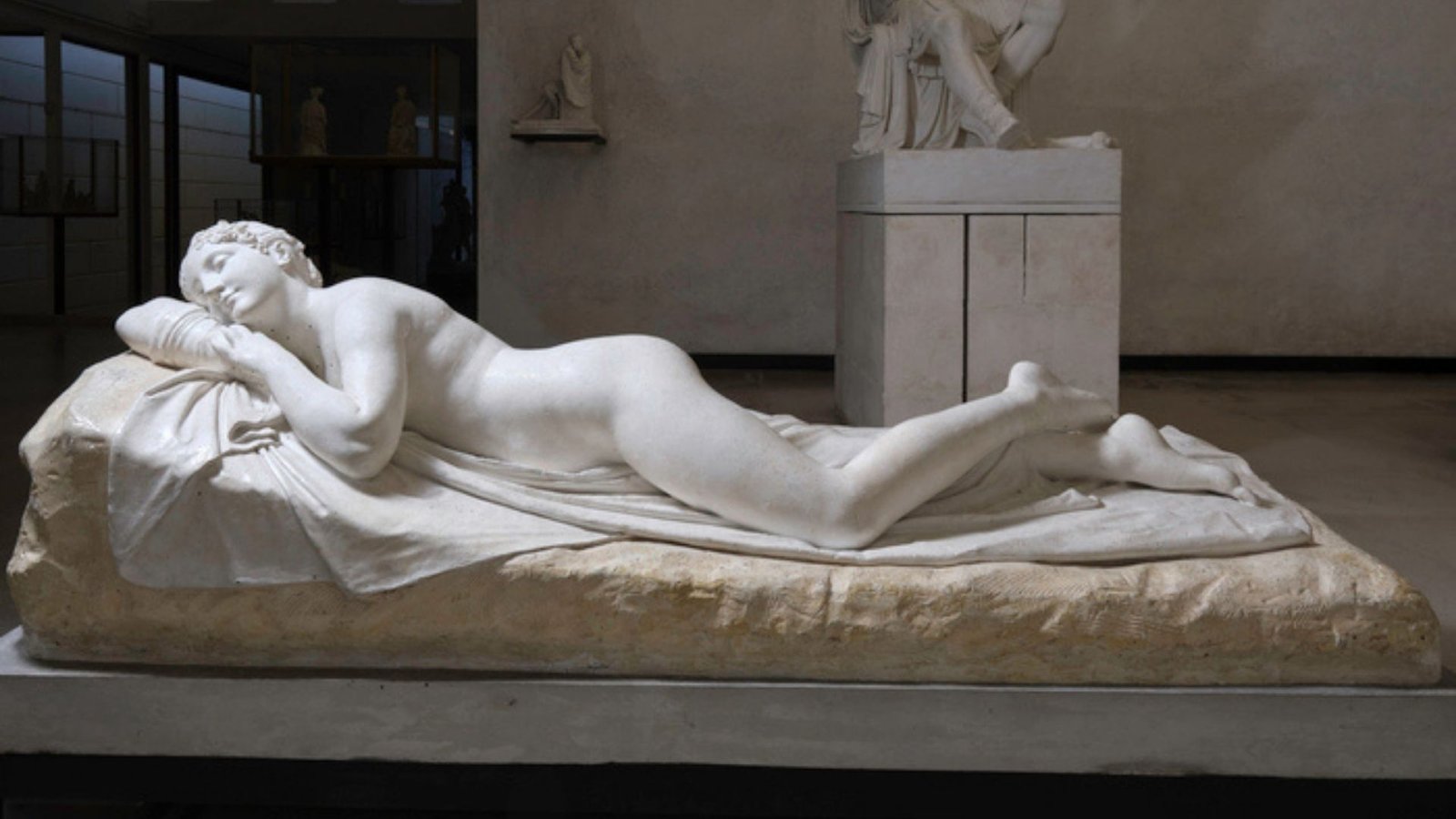 Antonio Canova, "Ninfa Dormiente", 1820 - Mostra Mart Rovereto