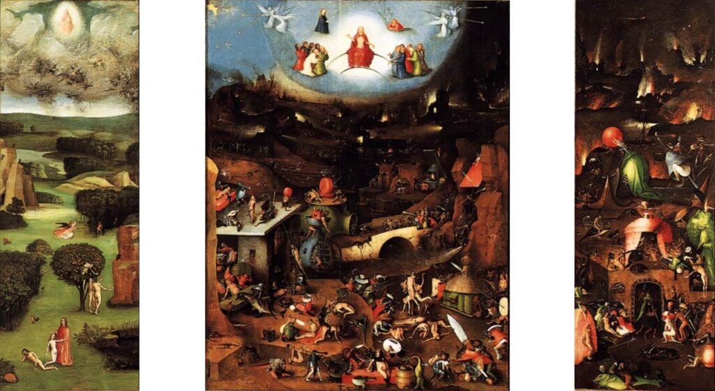 Hieronymus Bosch, «Il giudizio universale»