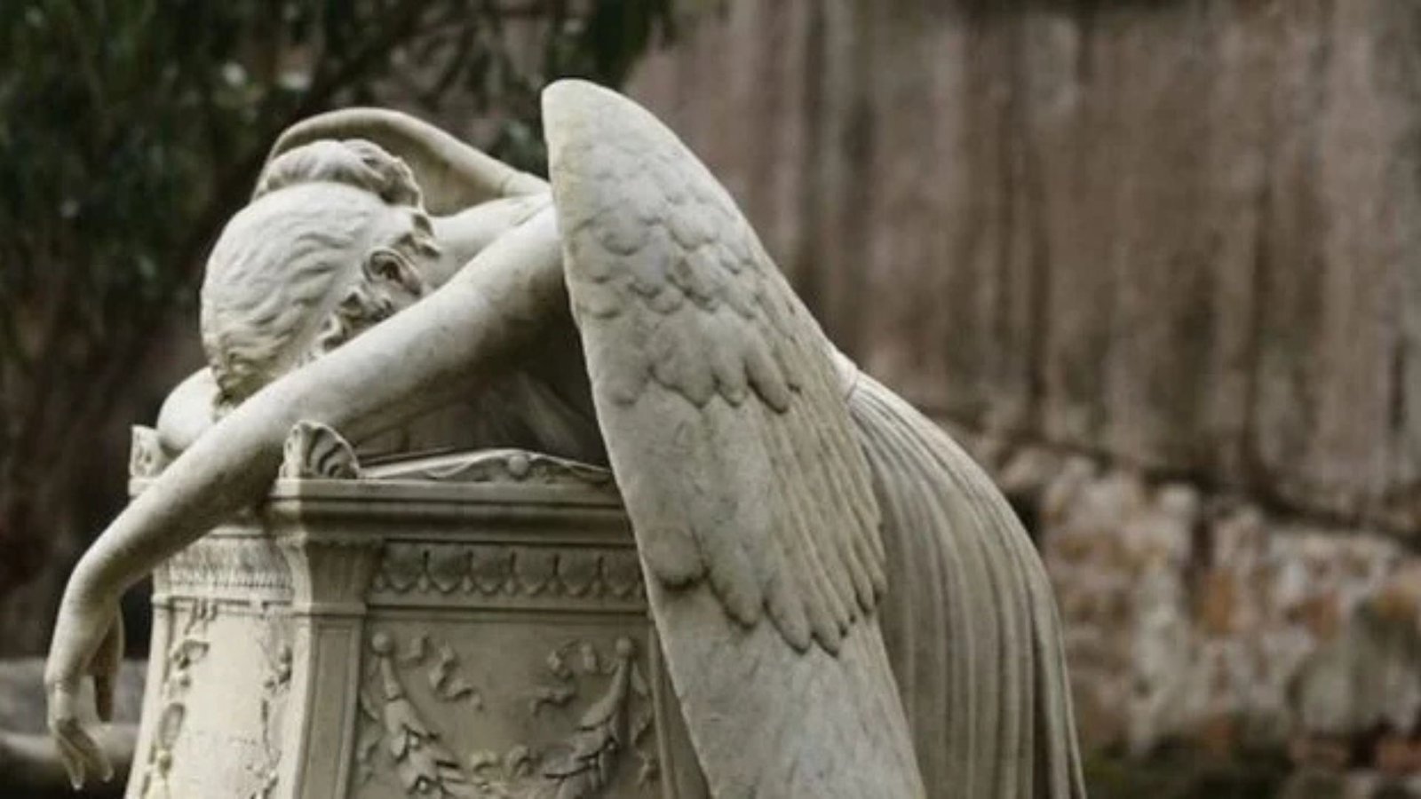 L'Angelo del dolore, monumento funebre di William Wetmore Story nel cimitero acattolico a Roma